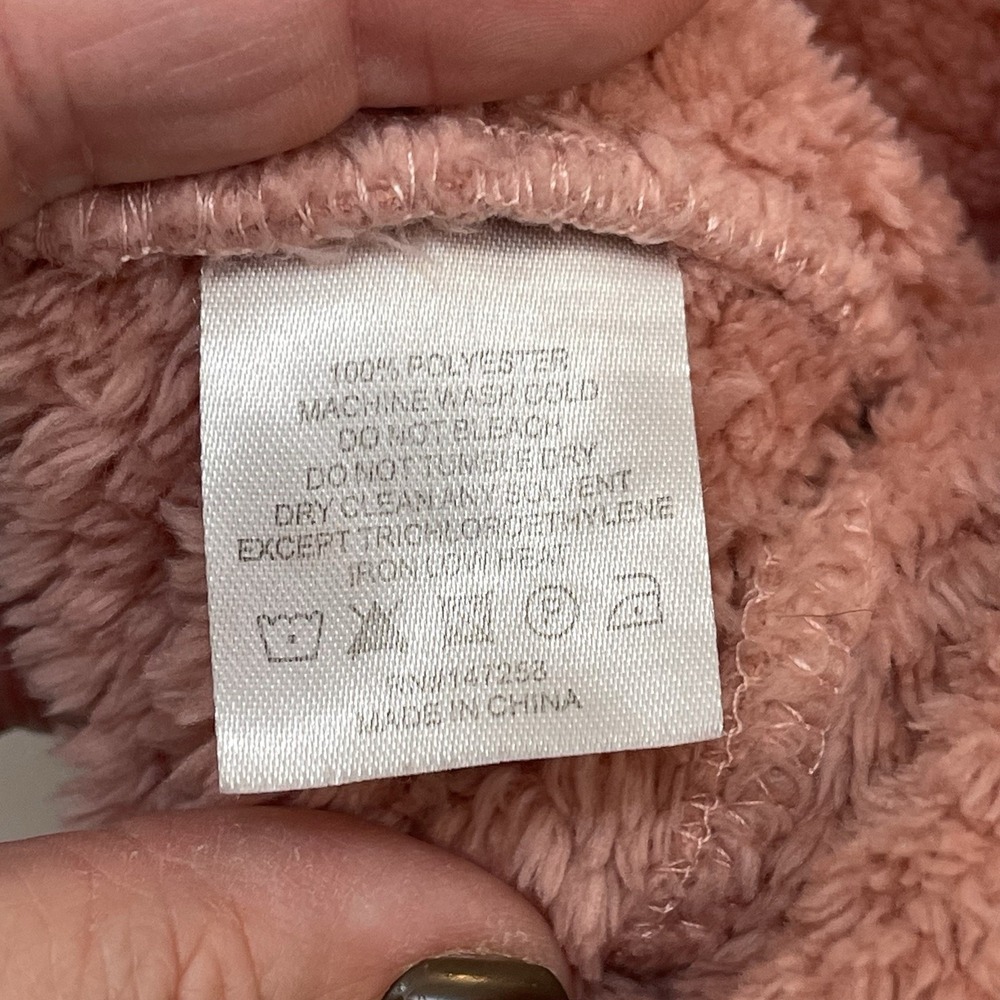 Simply Southern Women's Fleece Pullover Dusty Rose Pink Small - Picture 5 of 7